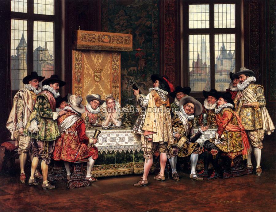 A Musical Interlude - 阿道夫·亚历山大·莱斯雷尔